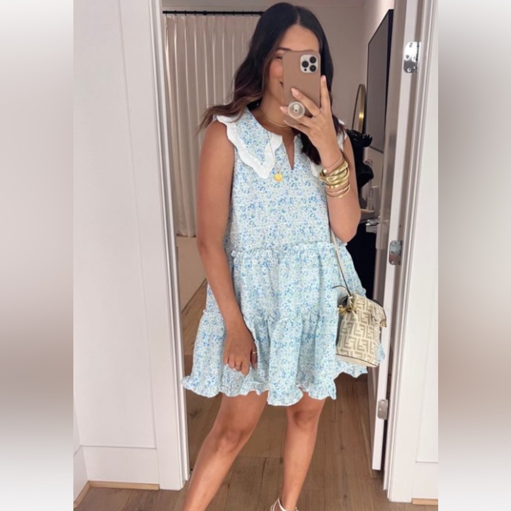 Red Dress Boutique Blue Floral Dress